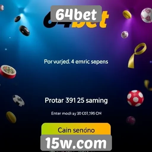 Ofertas de bônus e promoções disponíveis na 64bet